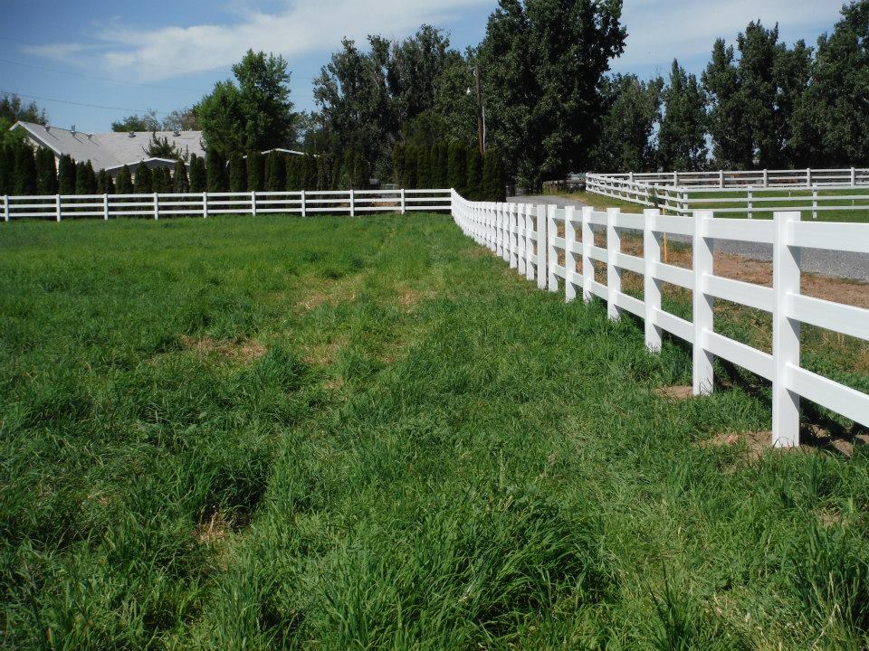 Farm Style Rail Fence
